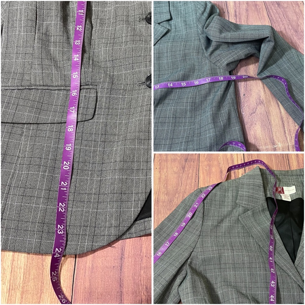 JM Collection Button Up Blazer - Picture 14 of 14
